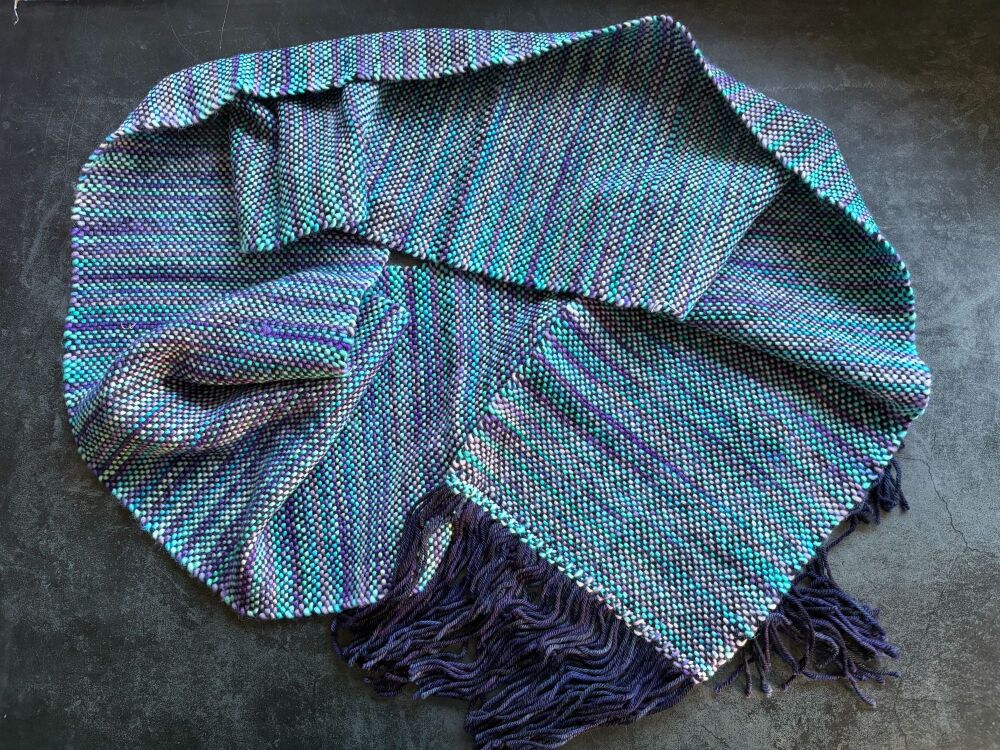 Merino DK Handwoven Scarf