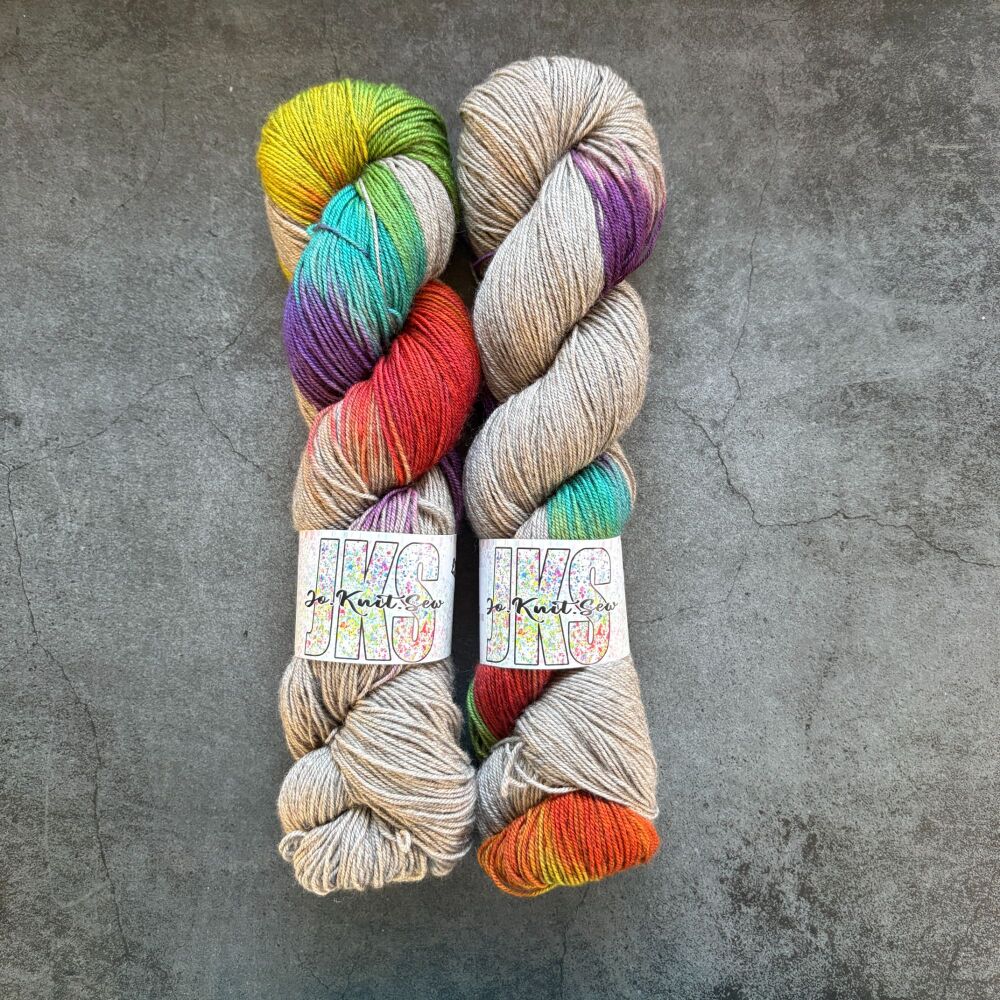 Whiff of Unicorn  on Merino / Yak / Nylon sock