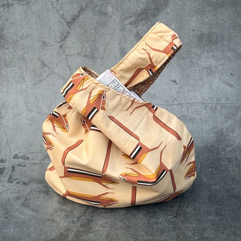 Little Sister Japanese Knot Bag - perfect for socks