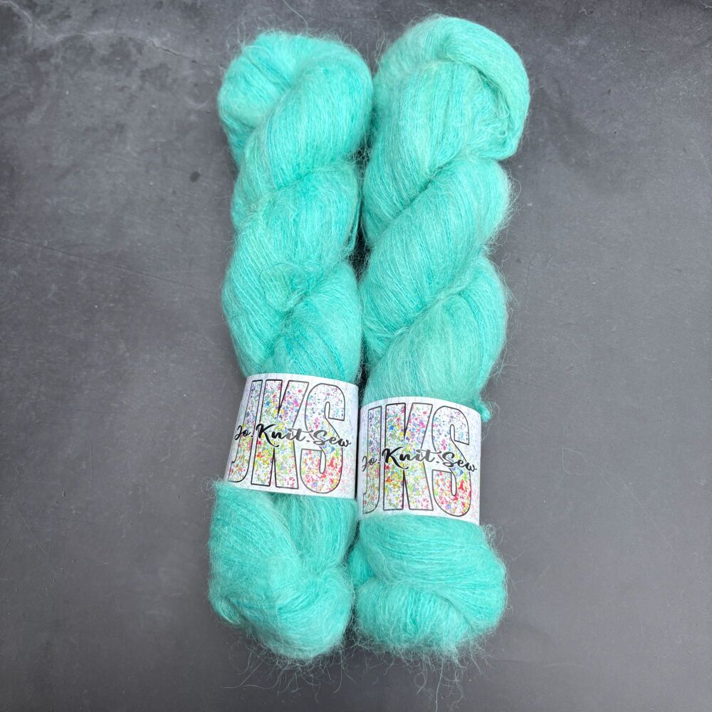 Aqua Baby Suri / Silk Fluffy Lace