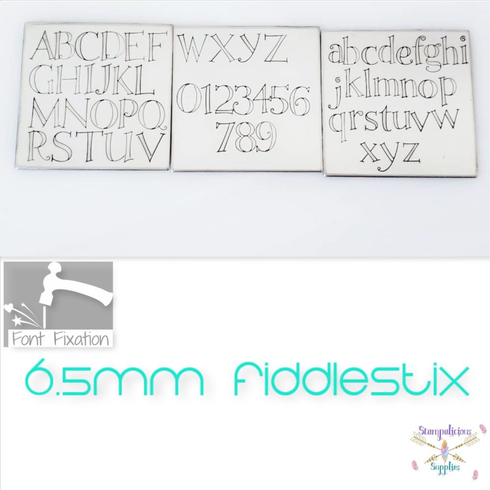 6.5mm Fiddlestix Metal Font - Which Set? 