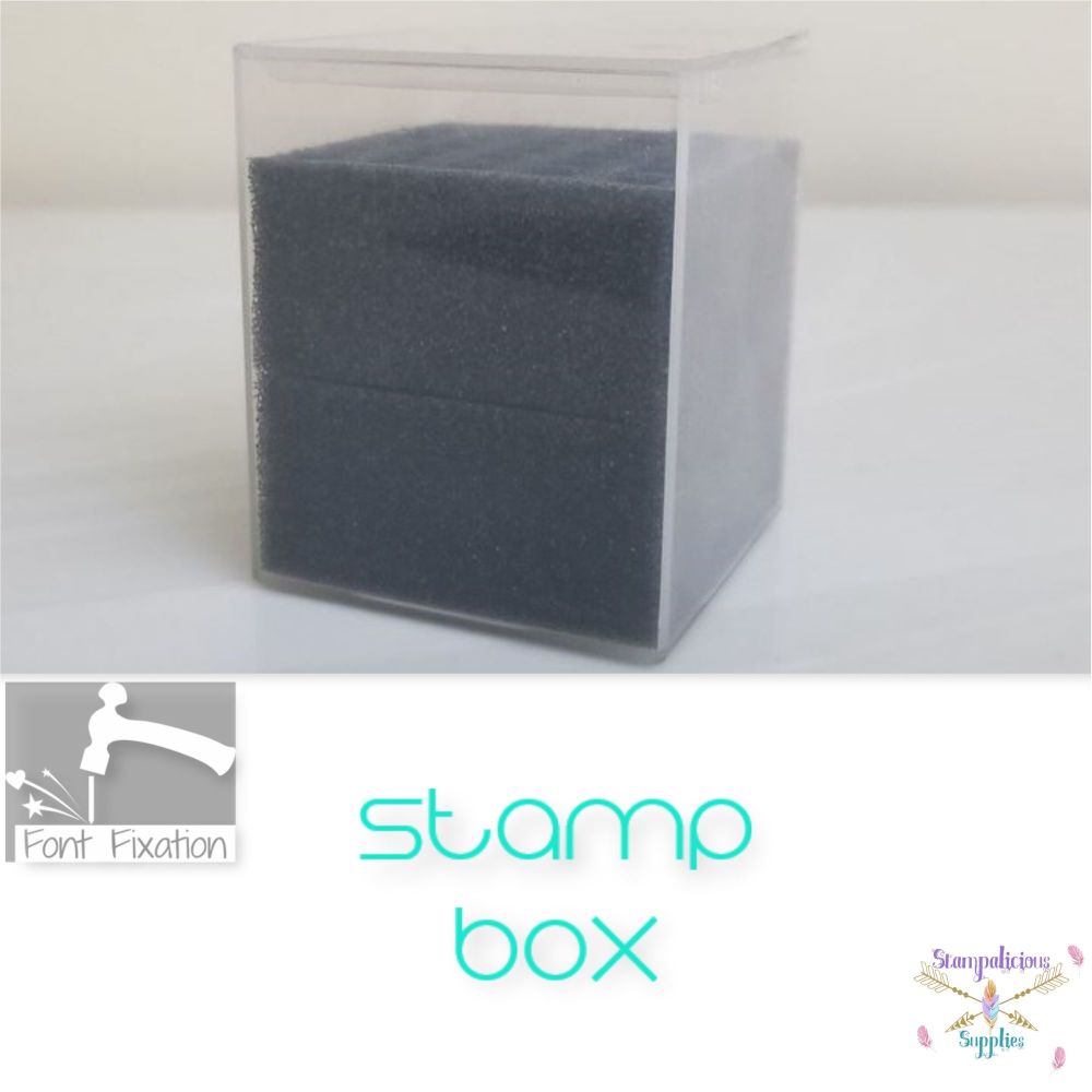 Standard 1/4" Shank Font Box - For Simple Dimples / Fonts