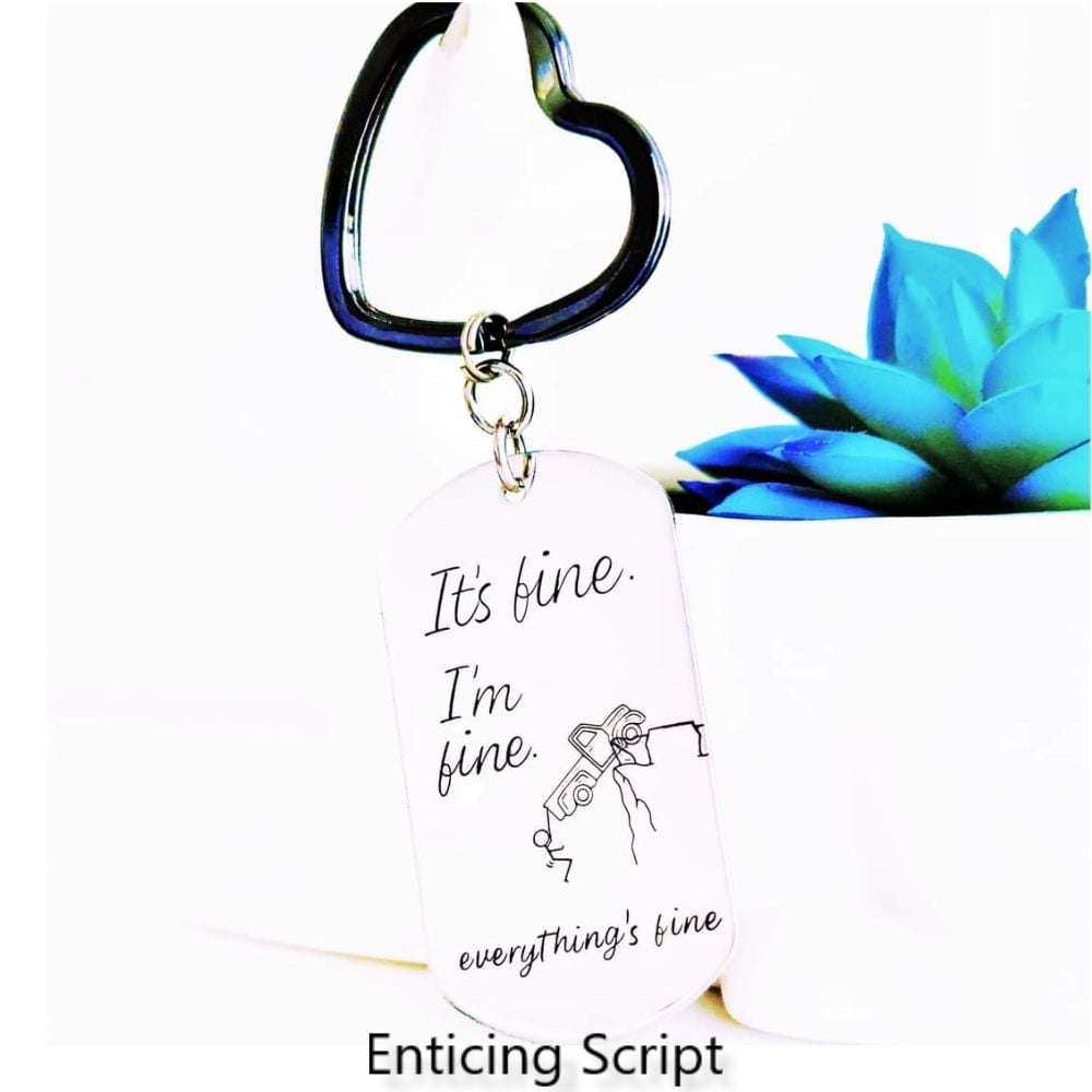 Enticing Script - Different Sizes Available