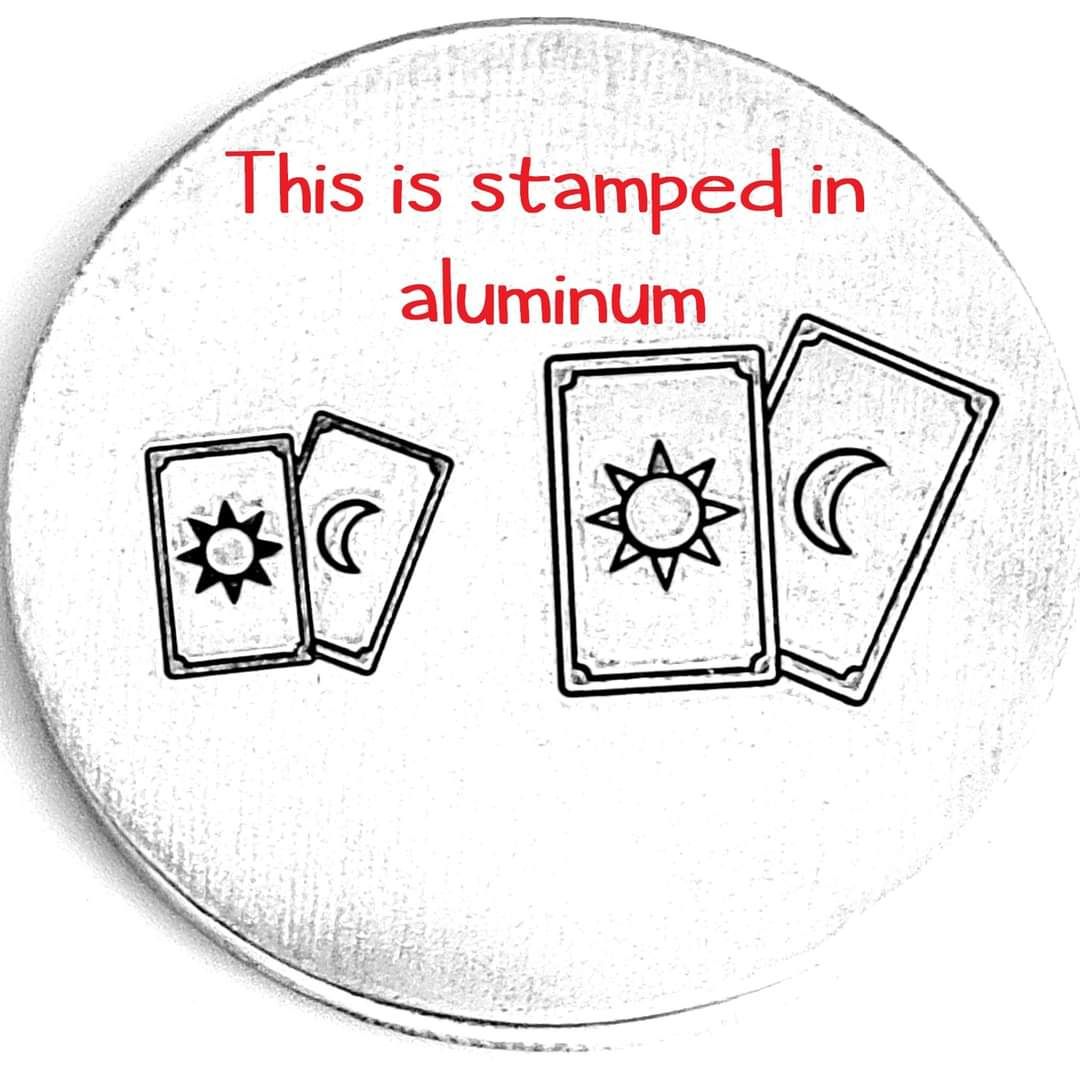 Tarot Cards Metal Design Stamp
