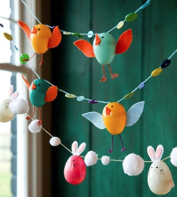Easter hanging garland idea