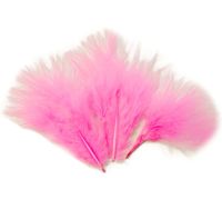 Candy Pink Medium Marabou Feathers