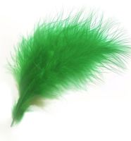 Kelly Green Large Marabou Feathers