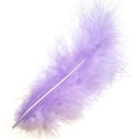 Lavender Marabou Feathers