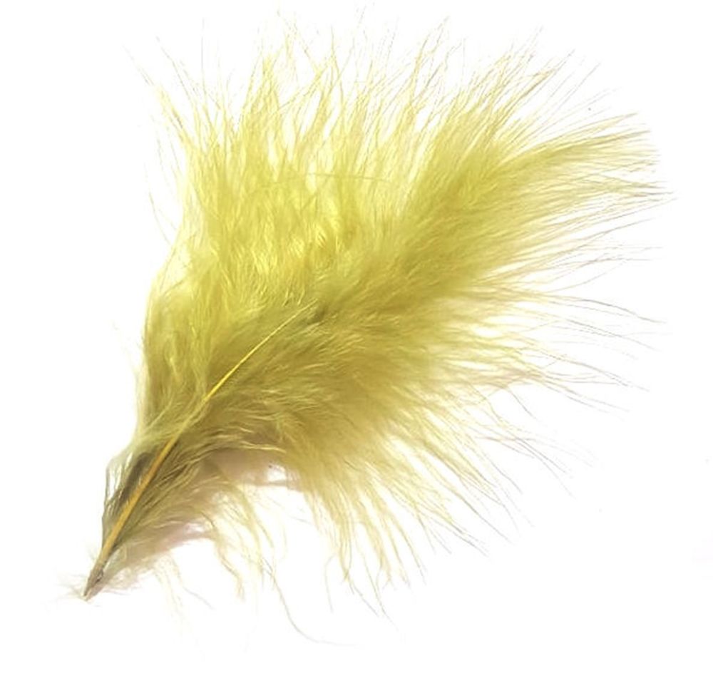 Moss Green Marabou Feathers