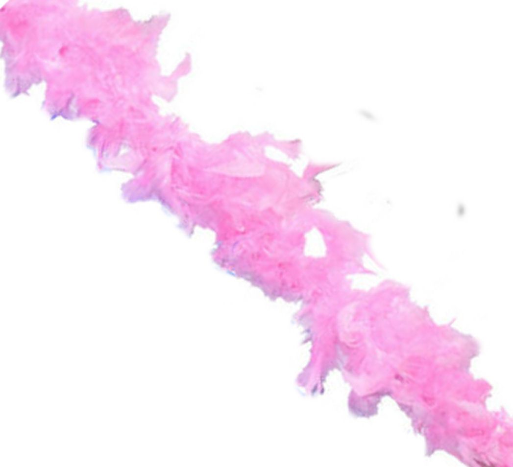 Light Pink Feather Boa Fashion Accessory