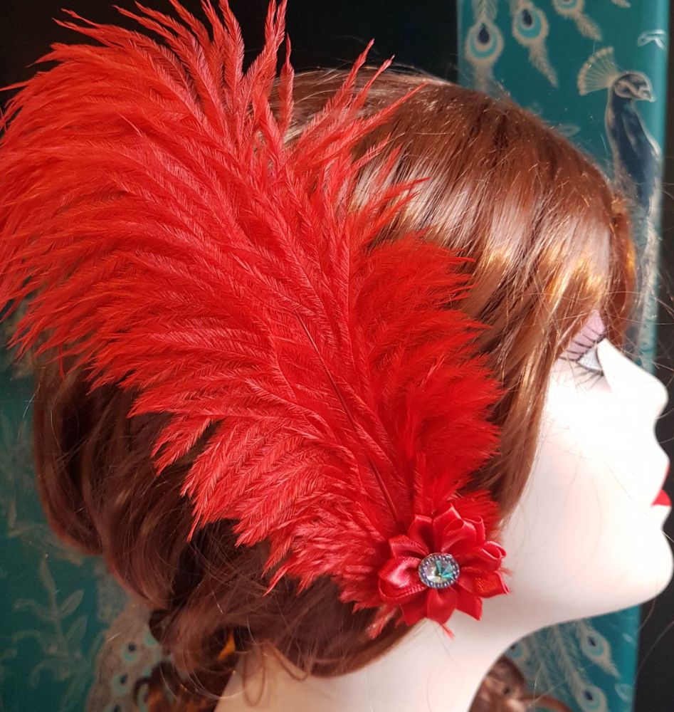 Feather Flapper and 1920s Hair Accessories