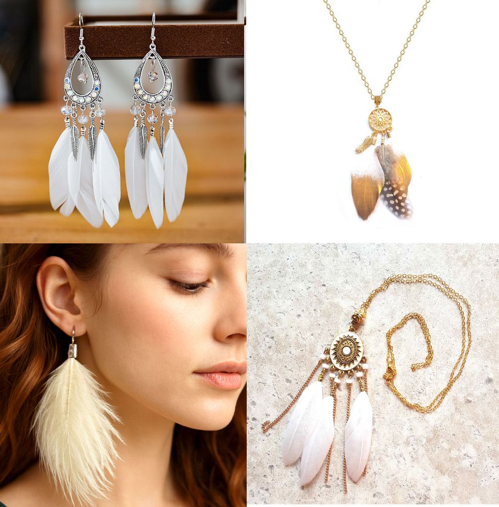 White Feather Jewellery