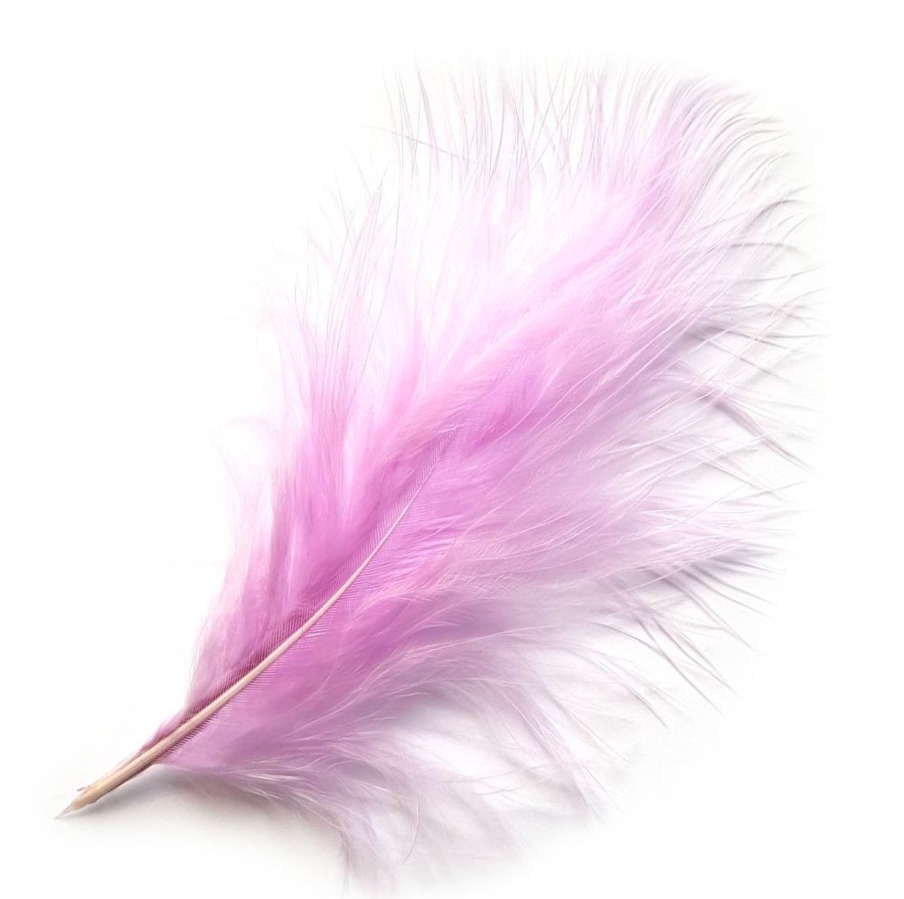 Lilac Marabou Feathers