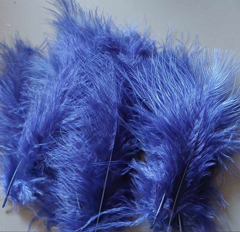 Navy Blue Medium Marabou Feathers (Seconds)