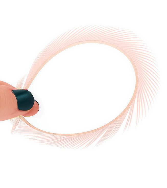 Nude Natural Goose Biot Feather (Single)
