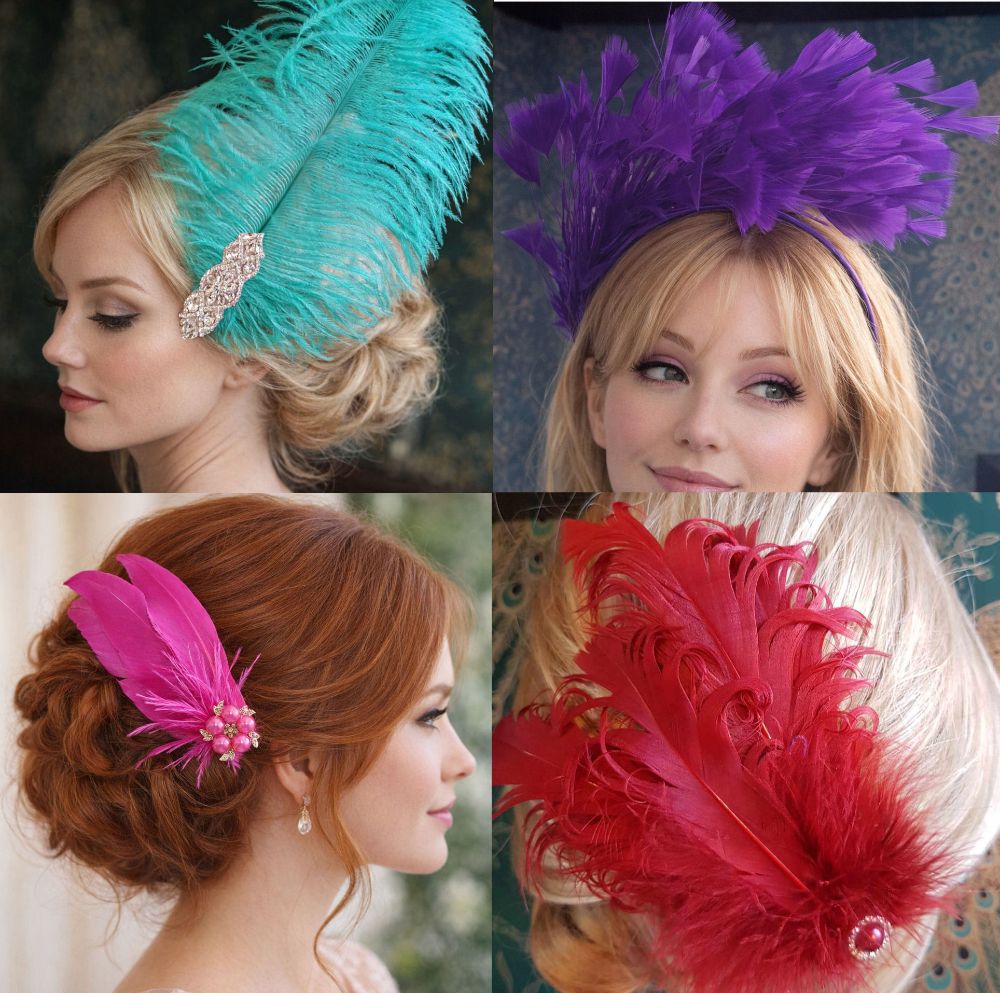 Shop Feather Hair by Collection