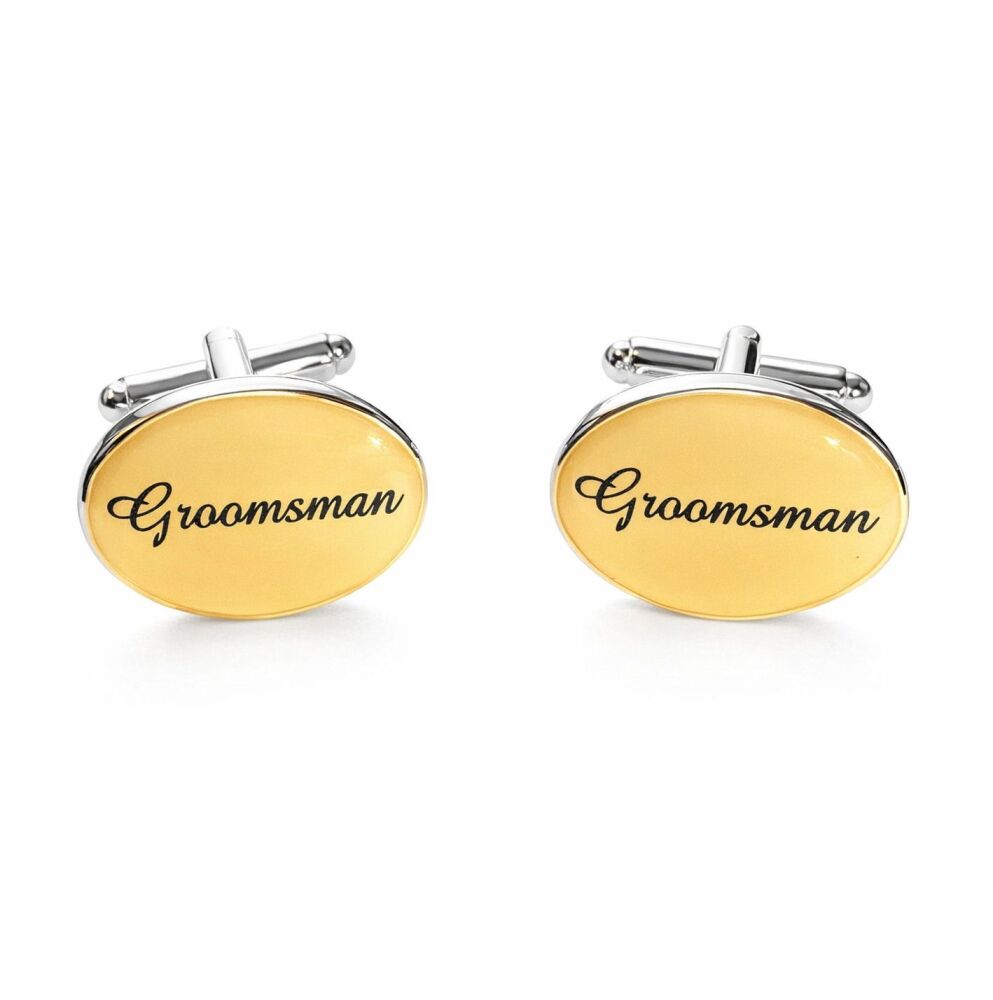 Groomsman Wedding Shirt Cufflinks