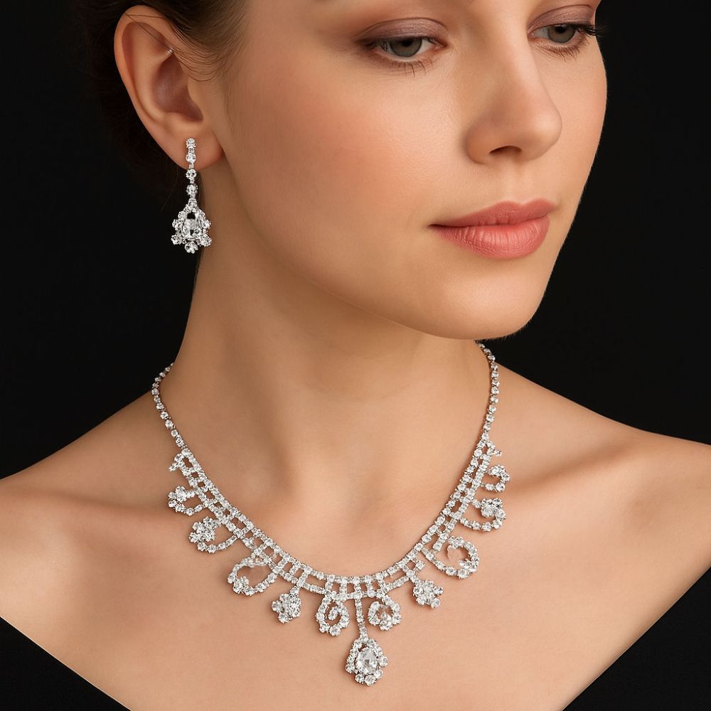 Rhinestone Jewellery Sets