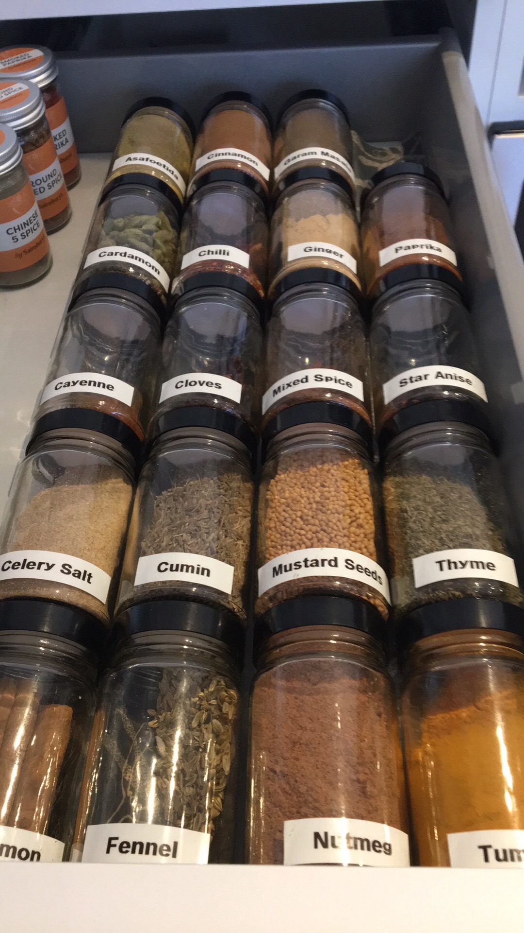 Spice drawer in Cobham