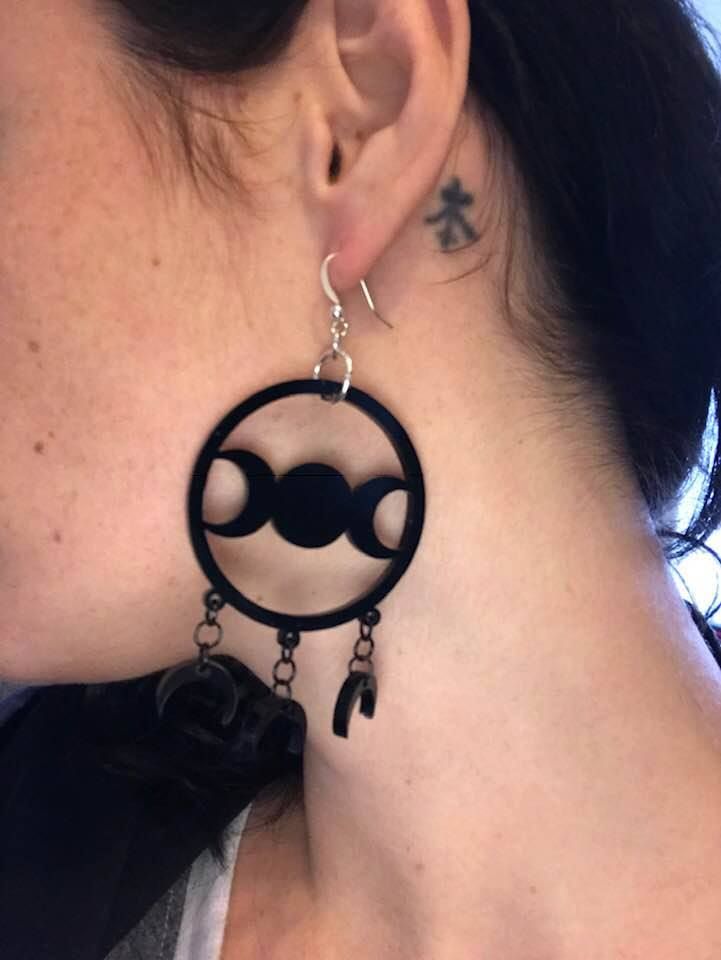 Moon Goddess Earrings