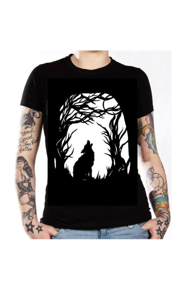 Howl To The Moon T Shirt