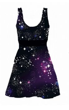 Cosmic Skater Dress