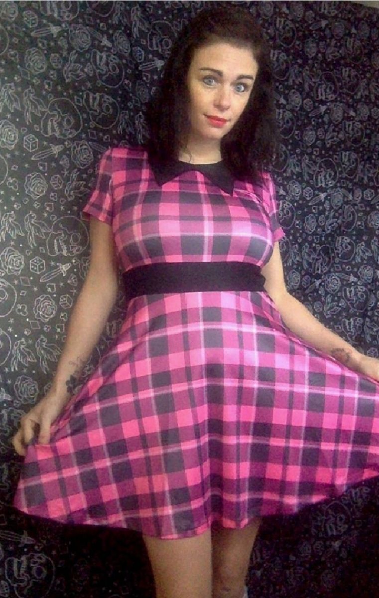 Hermie Tartan Dress