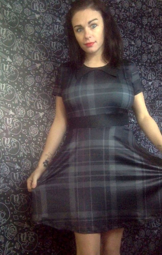 Rebecca Tartan Dress
