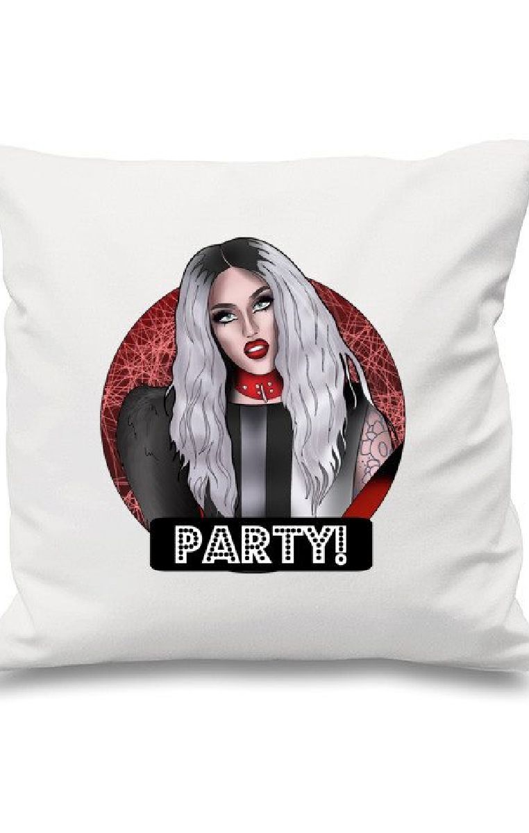 Drag Queen Cushion (With Quotation)
