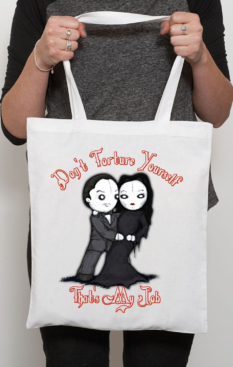 Don't Torture Yourself Tote Bag