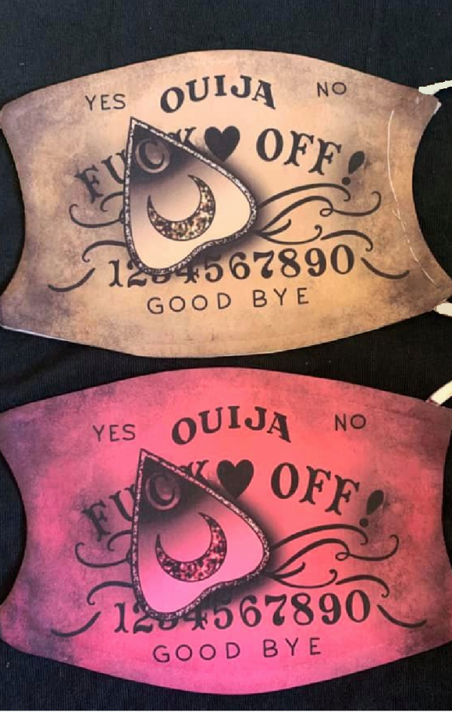 Ouija Fuck Off Mask