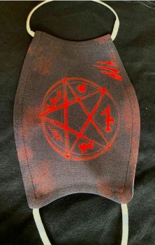 Devils Trap face Mask