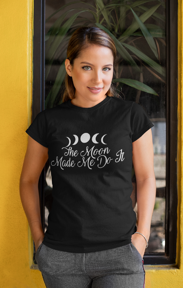 The Moon Made Me Do It T Shirt