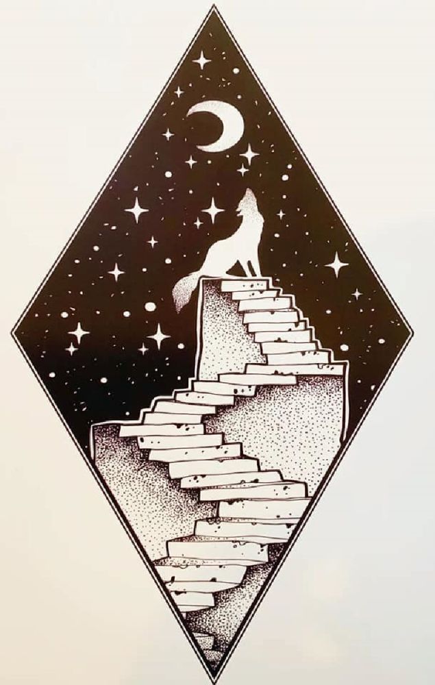 Celestial Stairway Print