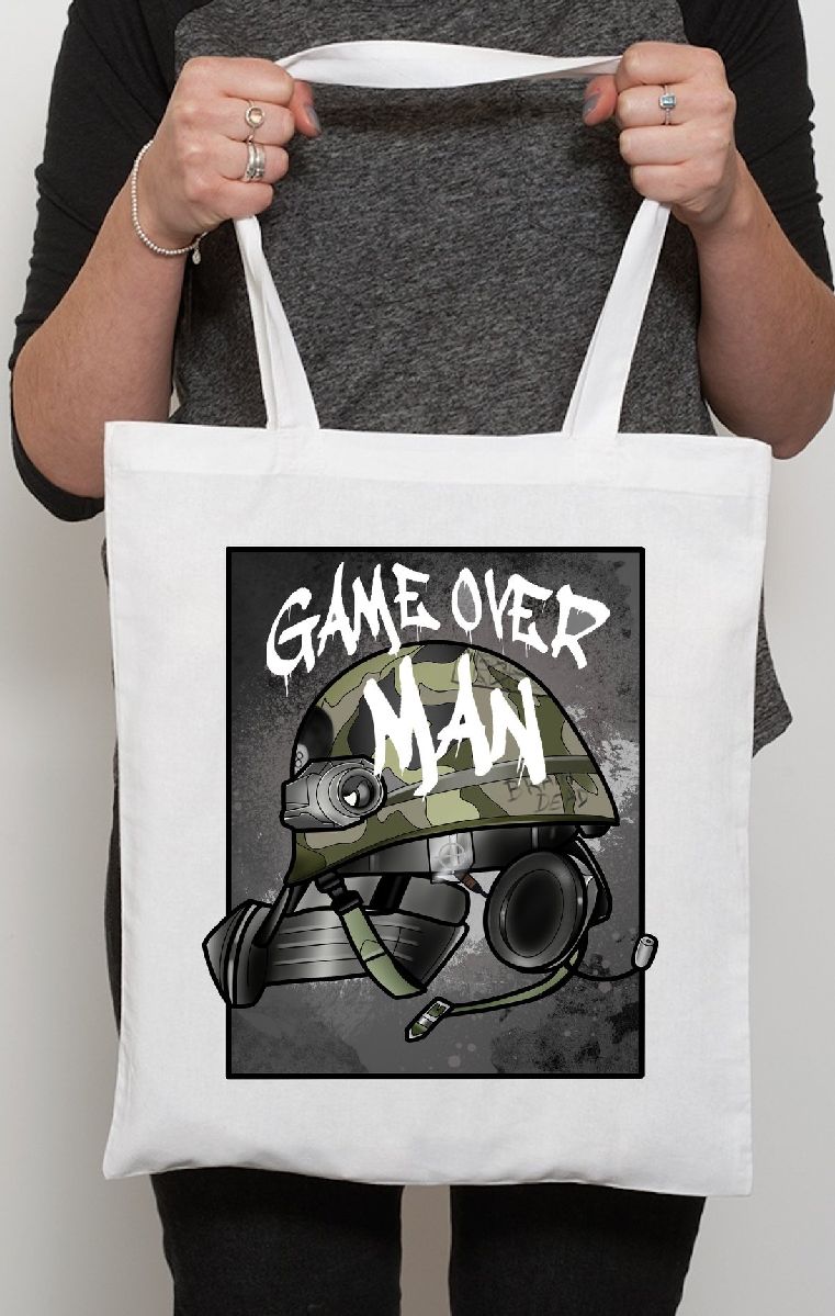 Game Over Tote Bag