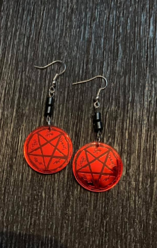 Devils Trap Earrings