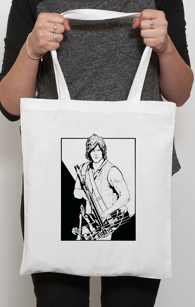 The Walking Dead White Tote Bag