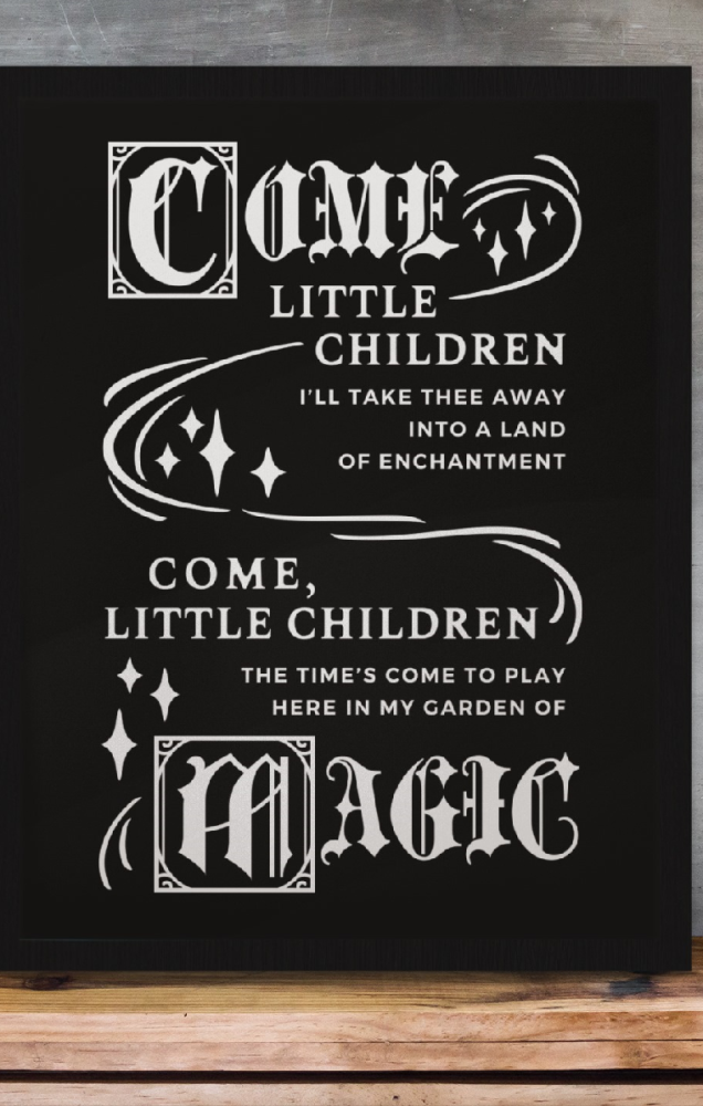 Come Little Children Print