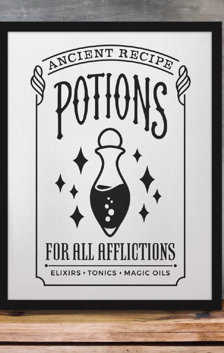 Potions Print