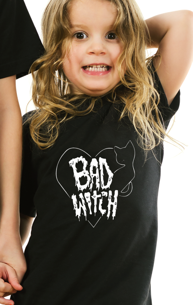 Bad Witch Kids Tshirt