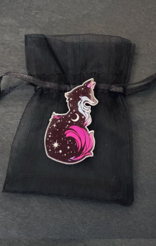 Cosmic Fox Pin Badge