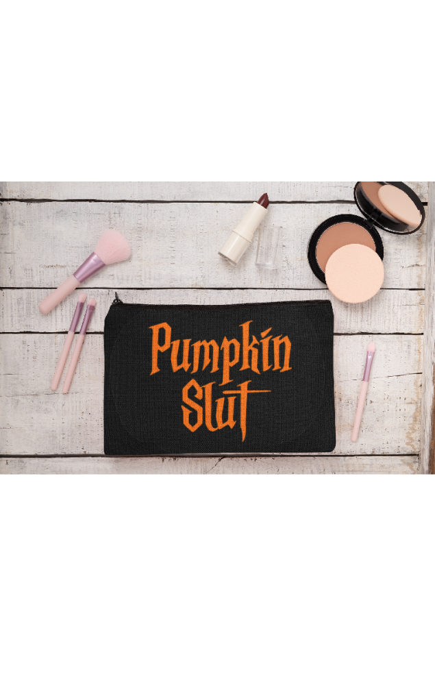 Pumpkin Slut Make Up Bag