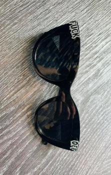 Fuck Off Cat Eye Sunglasses