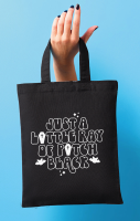 Just A Ray Of Pitch Black Tote Bag