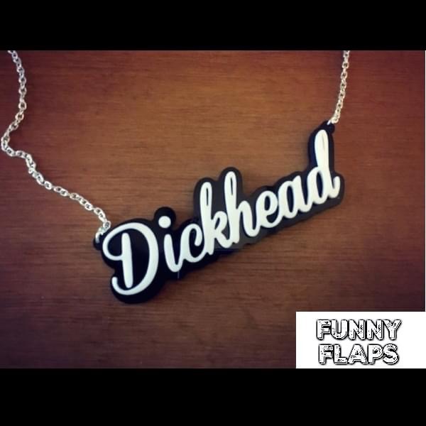 Dickhead Double Layer  Necklace