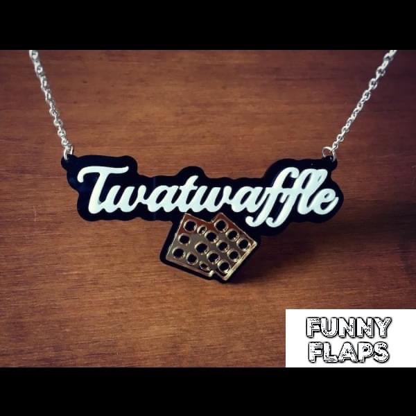 Twatwaffle Double Layer  Necklace