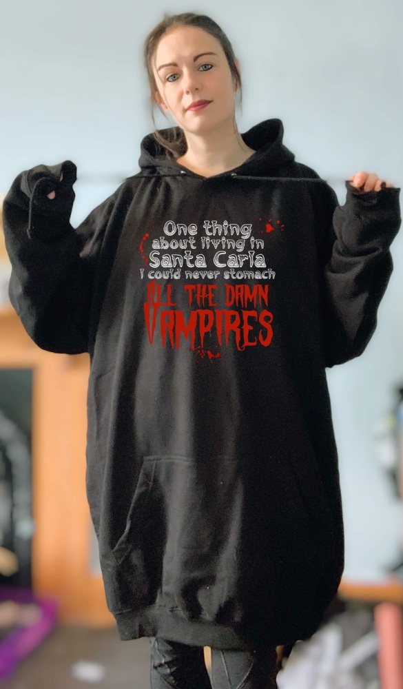 All The Damn Vampires Huge Hoodie