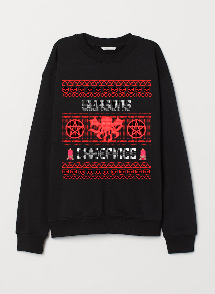 Seasons Creepings Ugly Christmas Sweatshirt