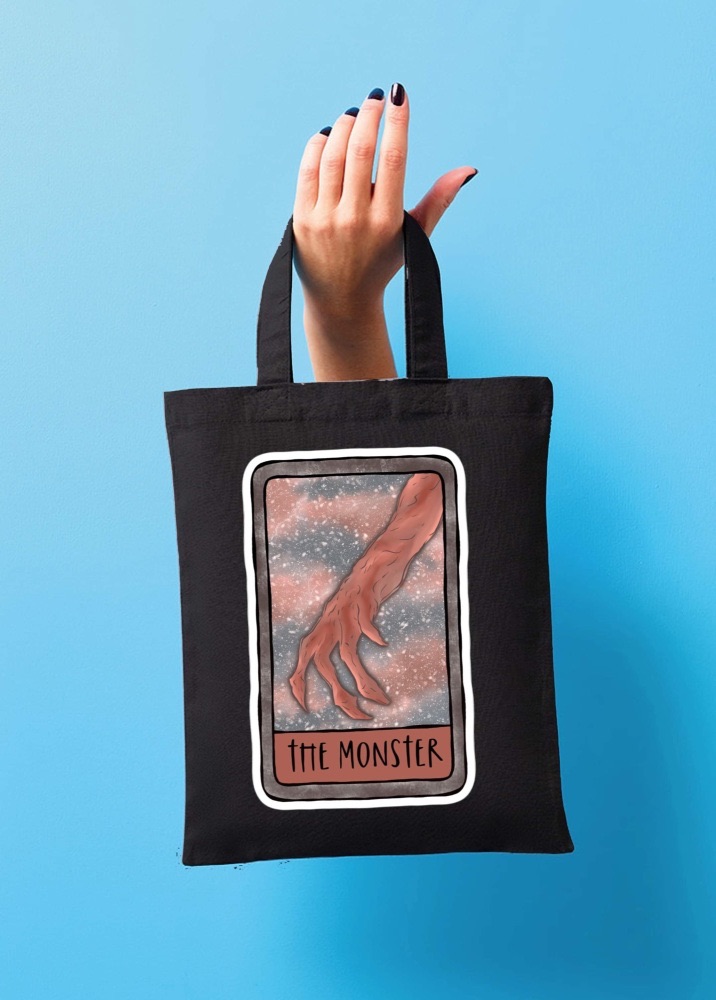 The Monster Tarot Tote Bag