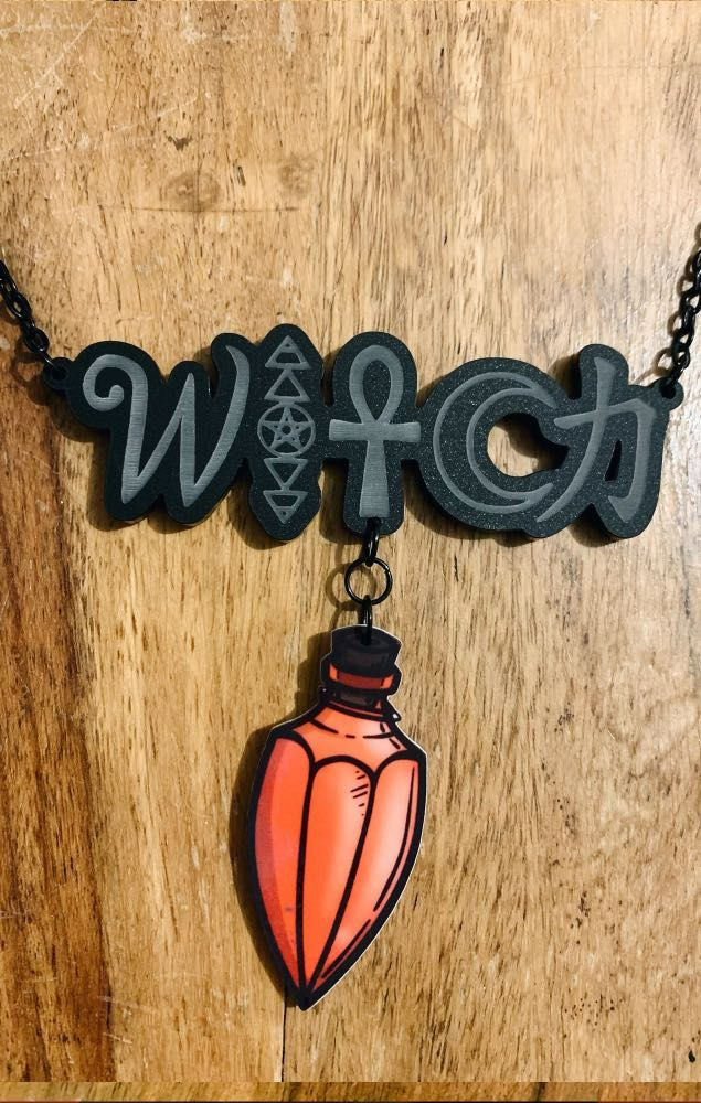 Witch Potion Necklace